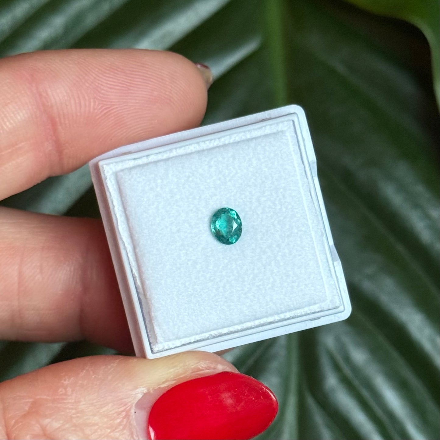 Turmalin, Paraiba, Türkis, Oval, 0,32 ct.