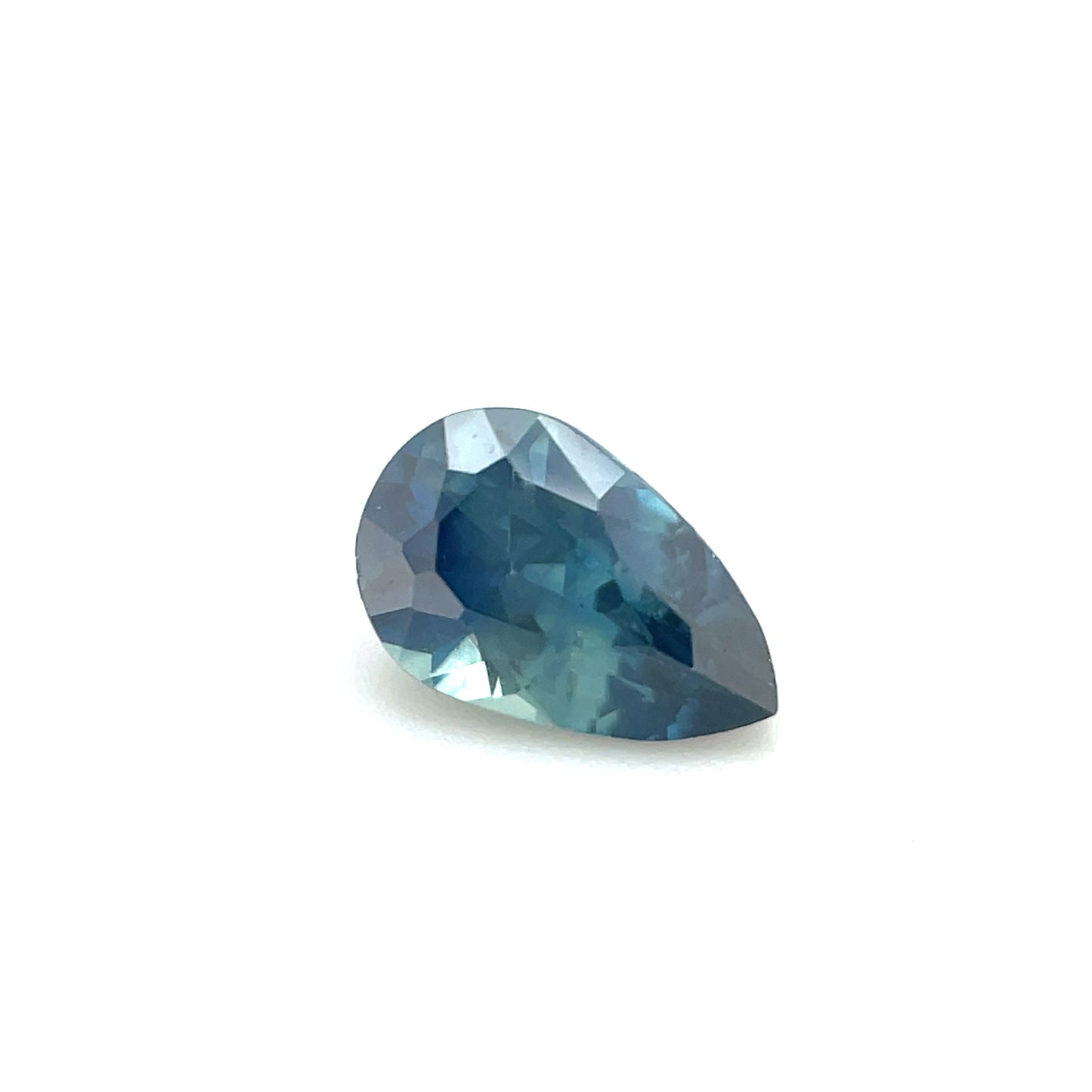 Saphir, Blau, Tropfen, 1,08 ct., 7,9x5,1x3,7 mm