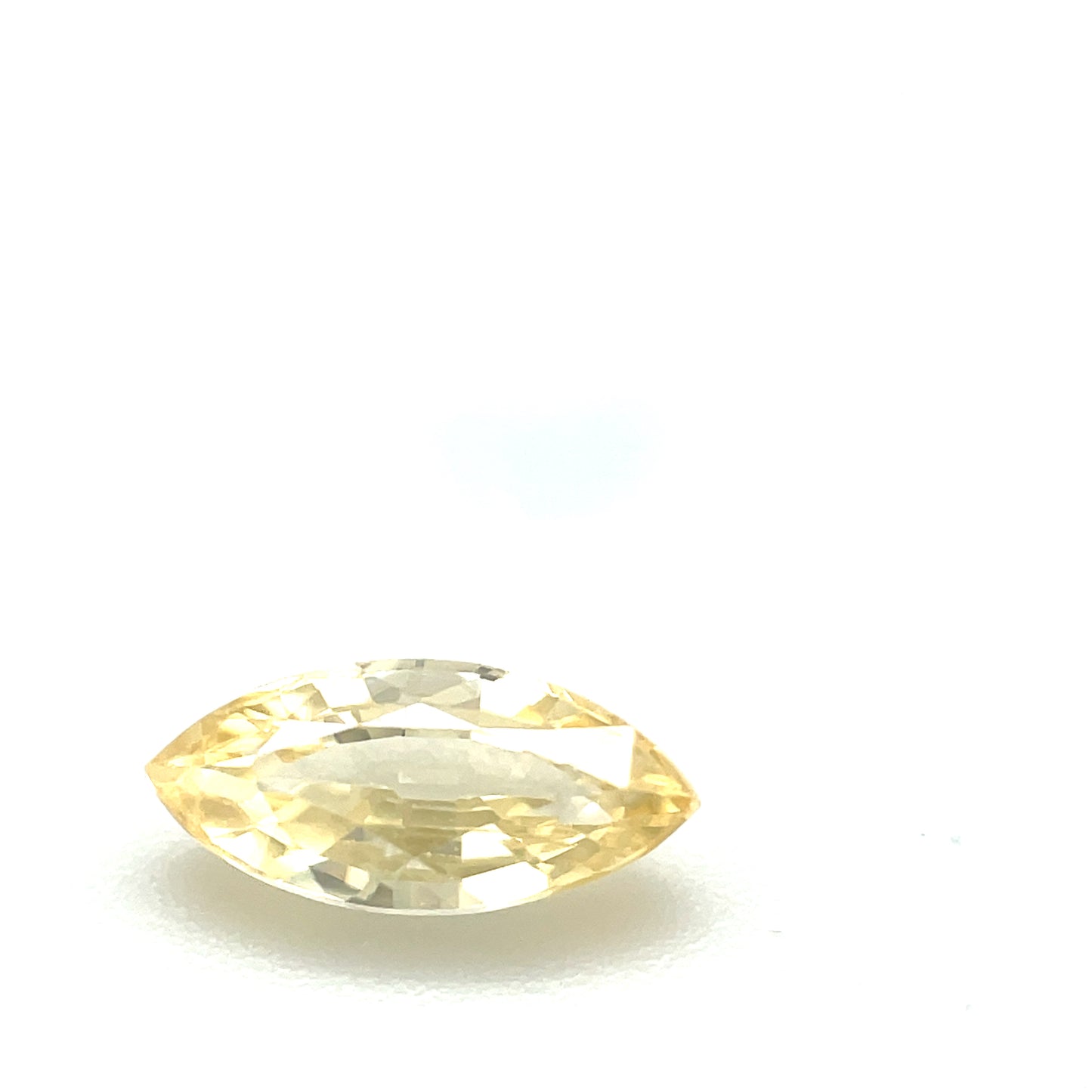 Saphir, Gelb, Navette, 1,03 ct., 8,9x4,0 mm