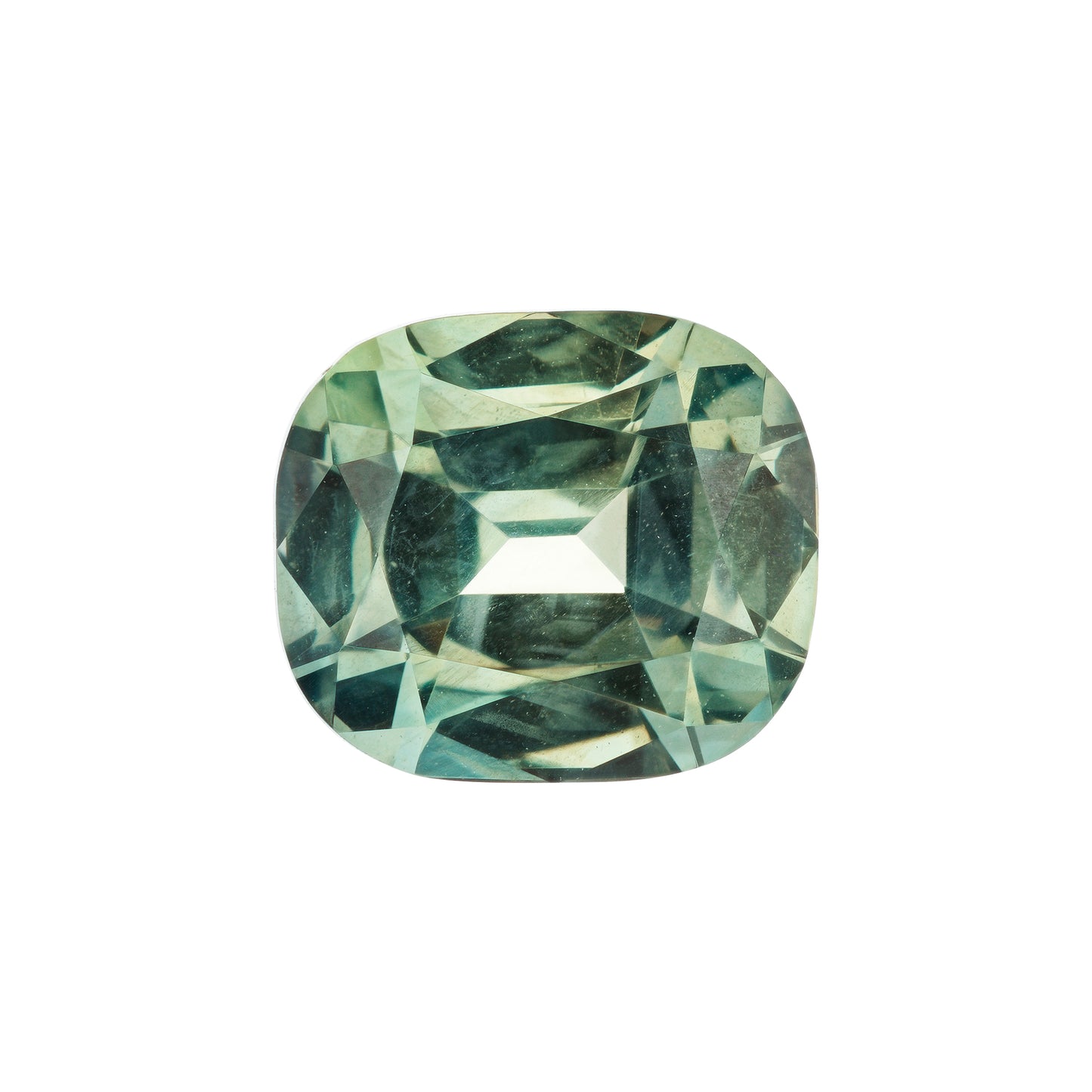Saphir, Violett-Grau, Kissen, 2,15 ct., 7,1x6,2x4,8 mm