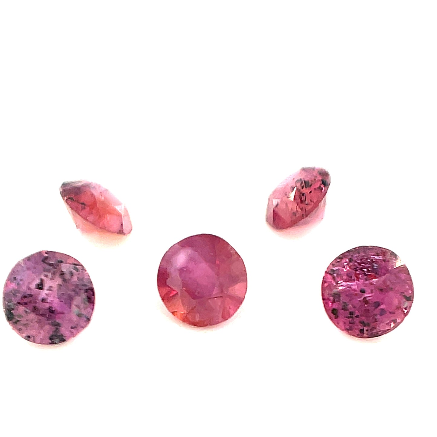 Rubin, Rot, Rund, 0,05 ct., 2,2-2,4 mm