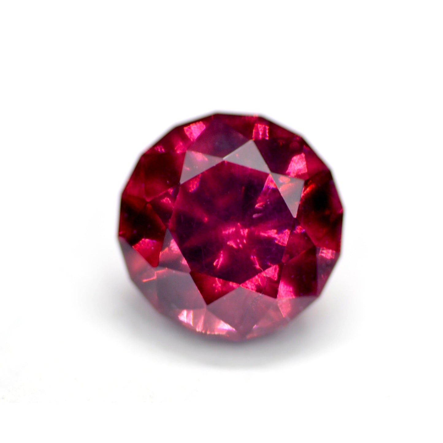 Rhodolith, Rot, Rund, 0,51 ct.