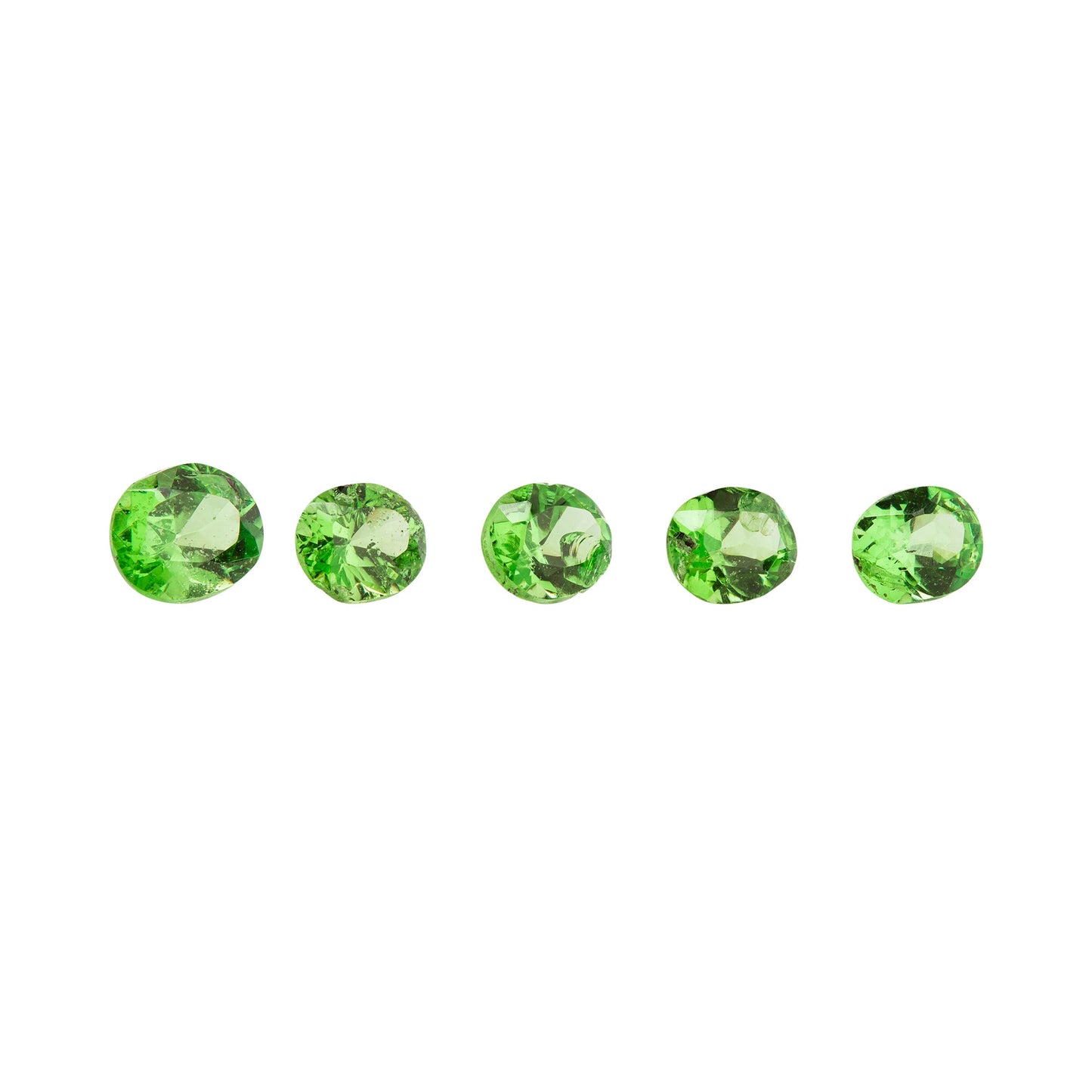 Tsavorit, Grün, Oval, 0,24 ct.