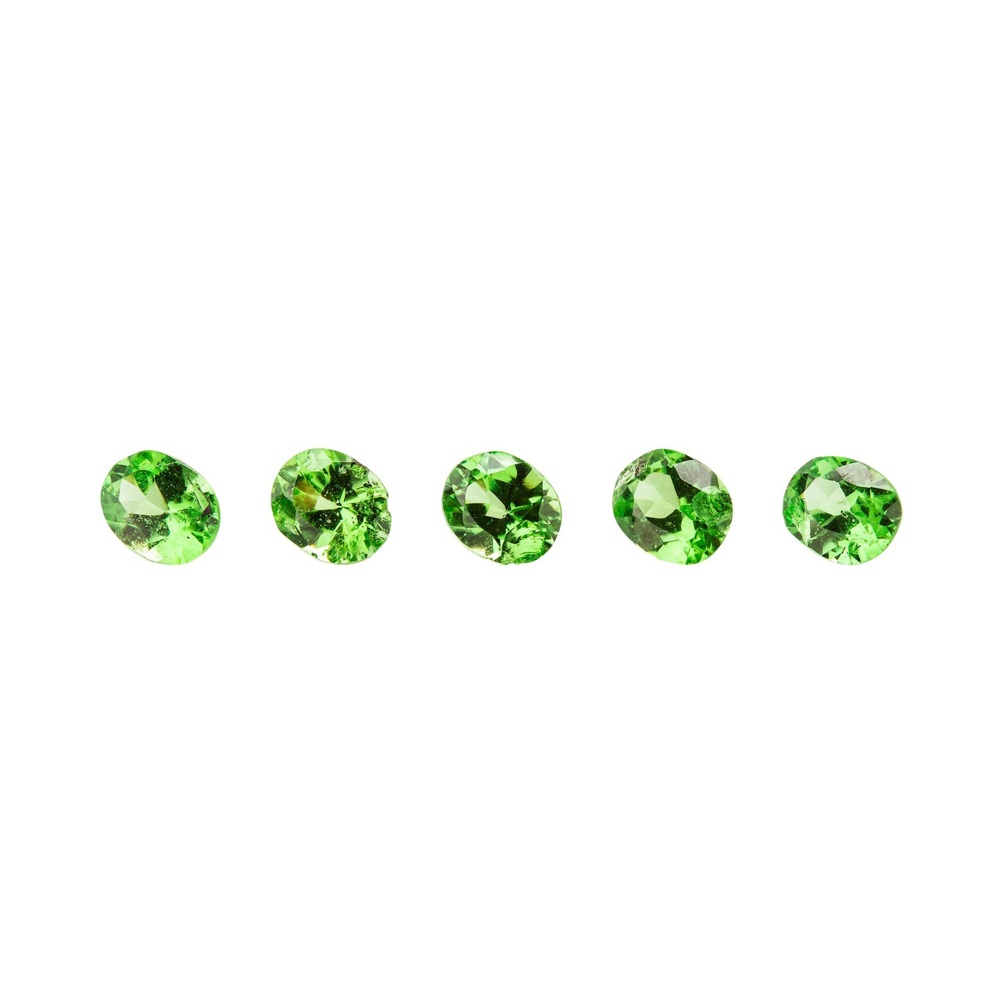 Tsavorit, Grün, Oval, 0,24 ct.