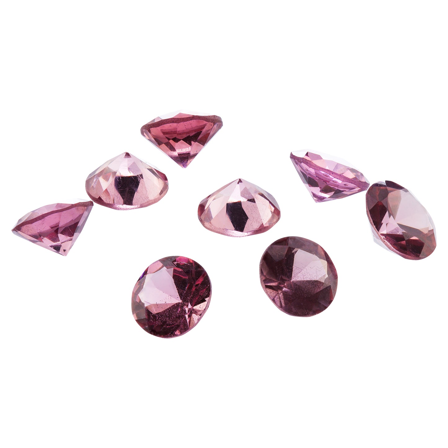 Malaya Granat, Rosa, Rund, 3,6-3,7 mm