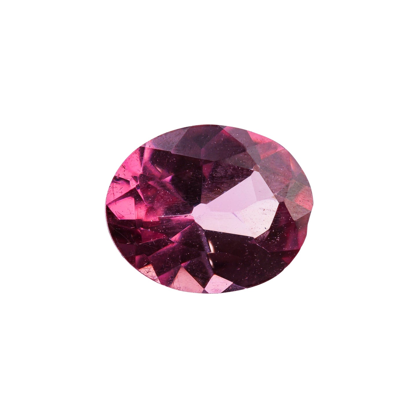 Malaya Granat, Rosa, Oval, 0,60ct., 5,8-6,2x 4,3-4,5x 2,7 mm