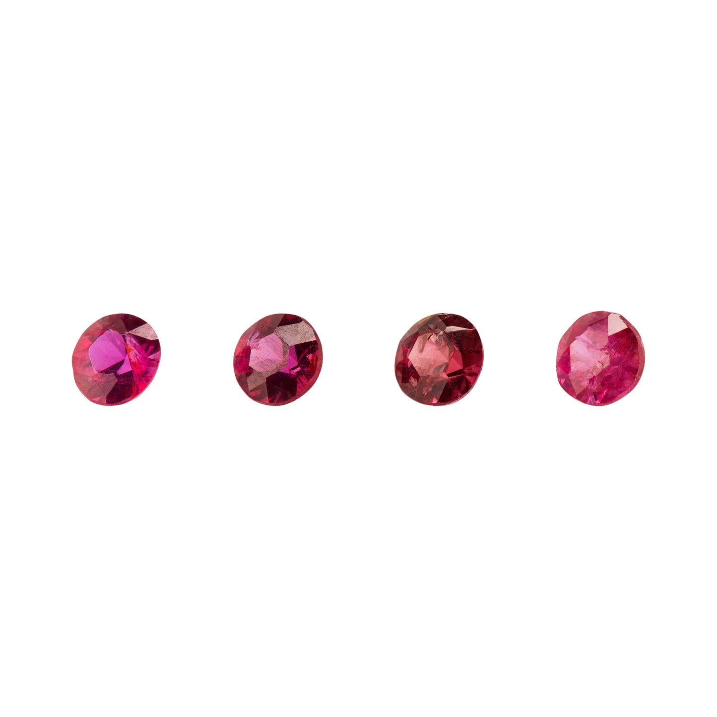 Rubin, Rot, Rund, 0,05 ct., 2,2-2,4 mm