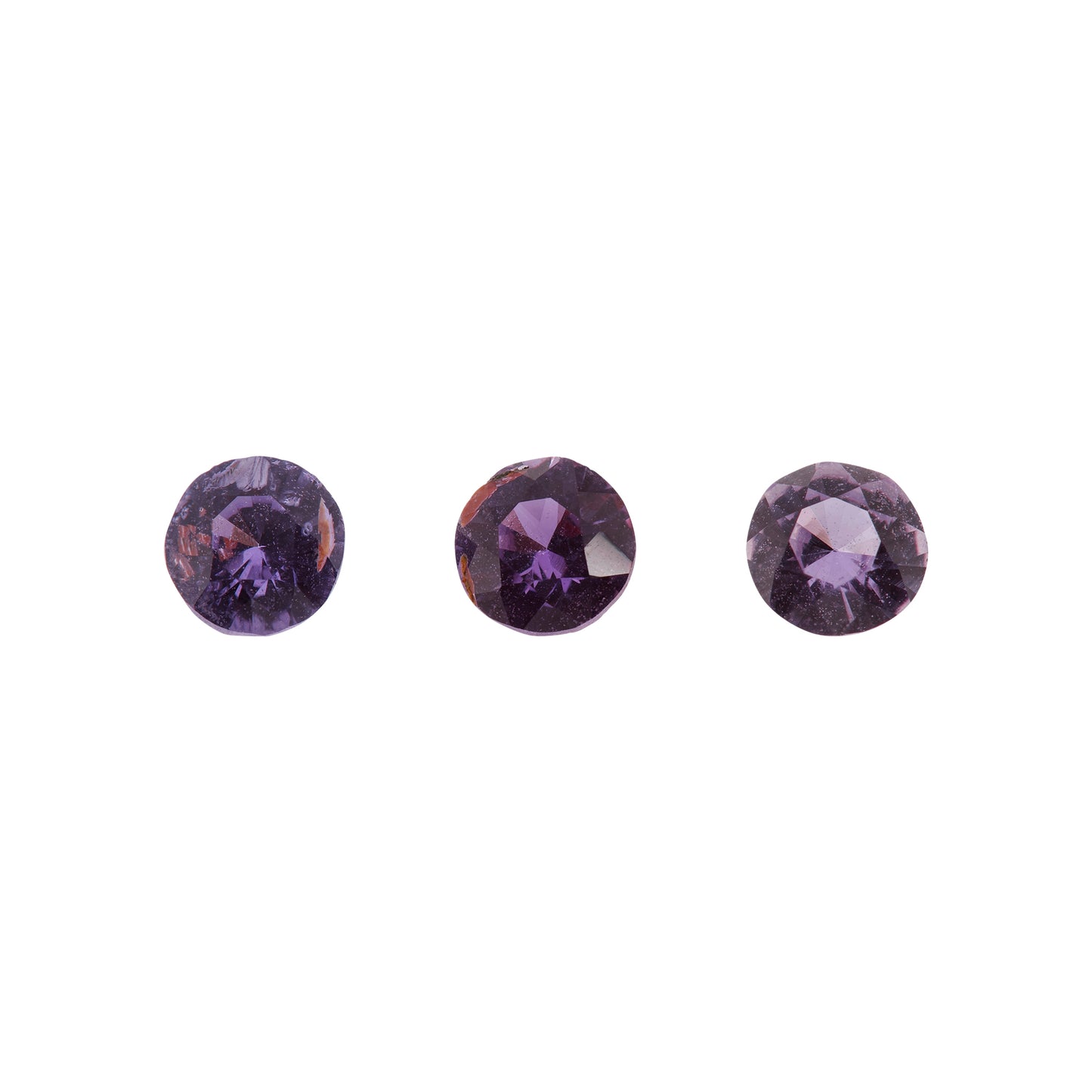 Saphir, gemischt, Rund, 0,30 ct., 4,0 mm