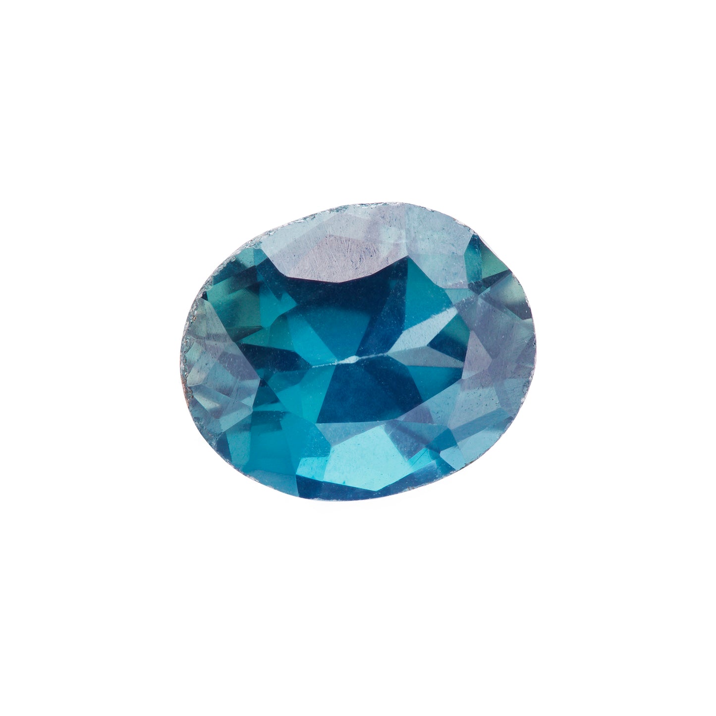 Saphir, Blau, Oval, 1,03 ct.