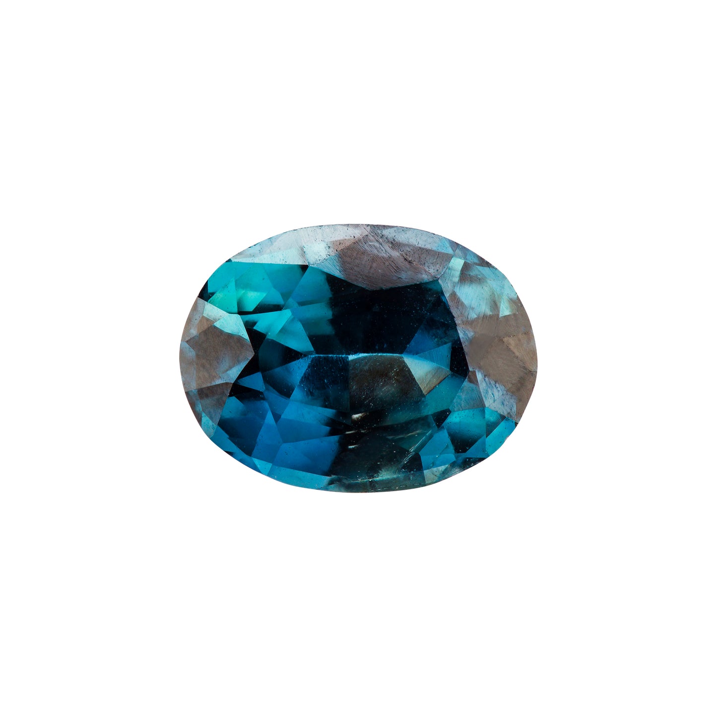 Saphir, Blau, Oval, 0,90 ct.