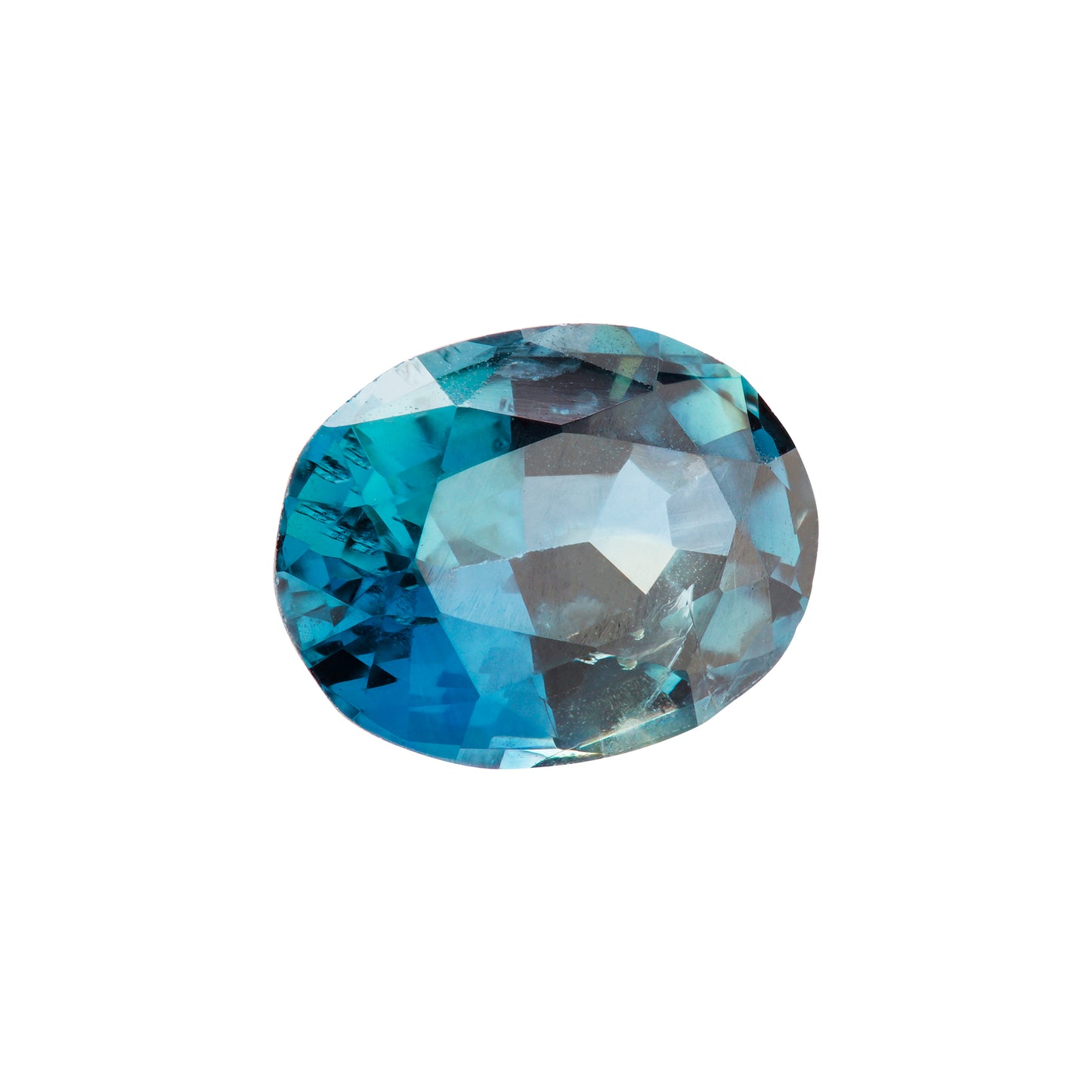 Saphir, Blau, Oval, 0,90 ct.