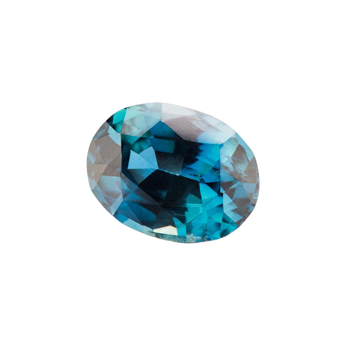 Saphir, Blau, Oval, 0,90 ct.