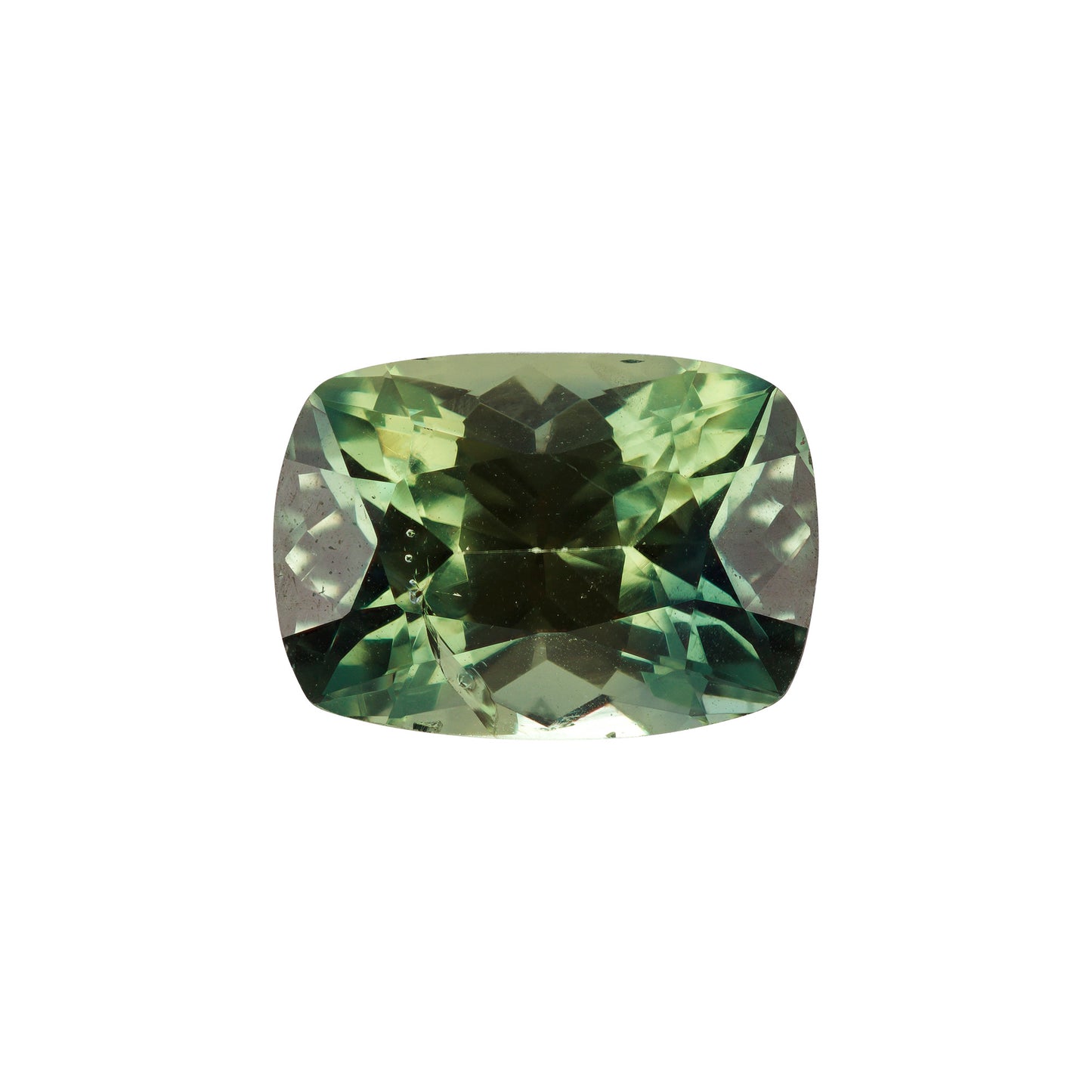 Saphir, Bicolor, Kissen, 2,41 ct.