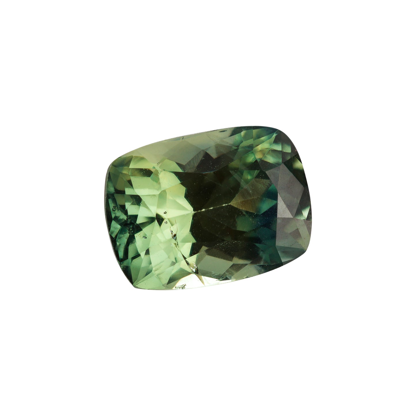 Saphir, Bicolor, Kissen, 2,41 ct.