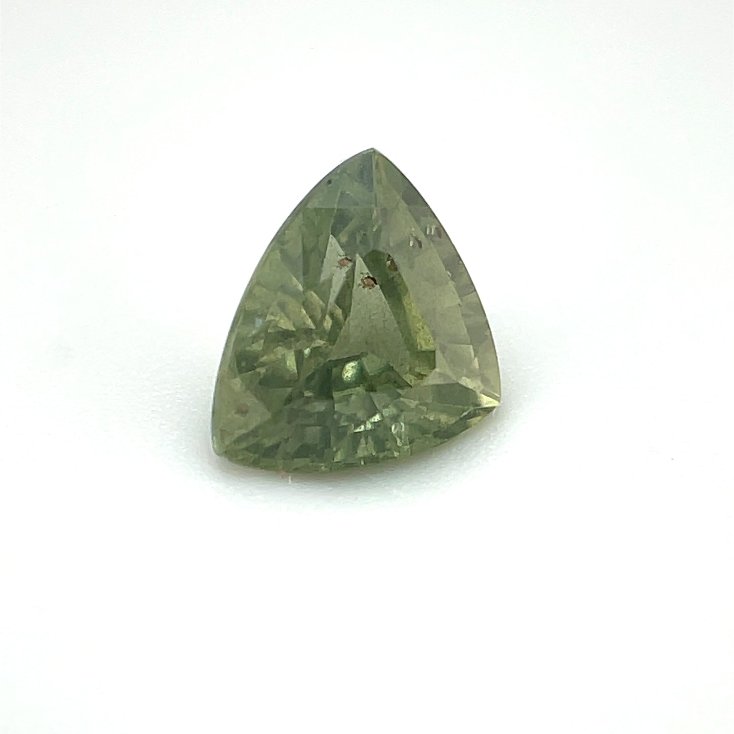 Saphir, grün, Trillon, 1,16 ct., 7,1x5,9 mm