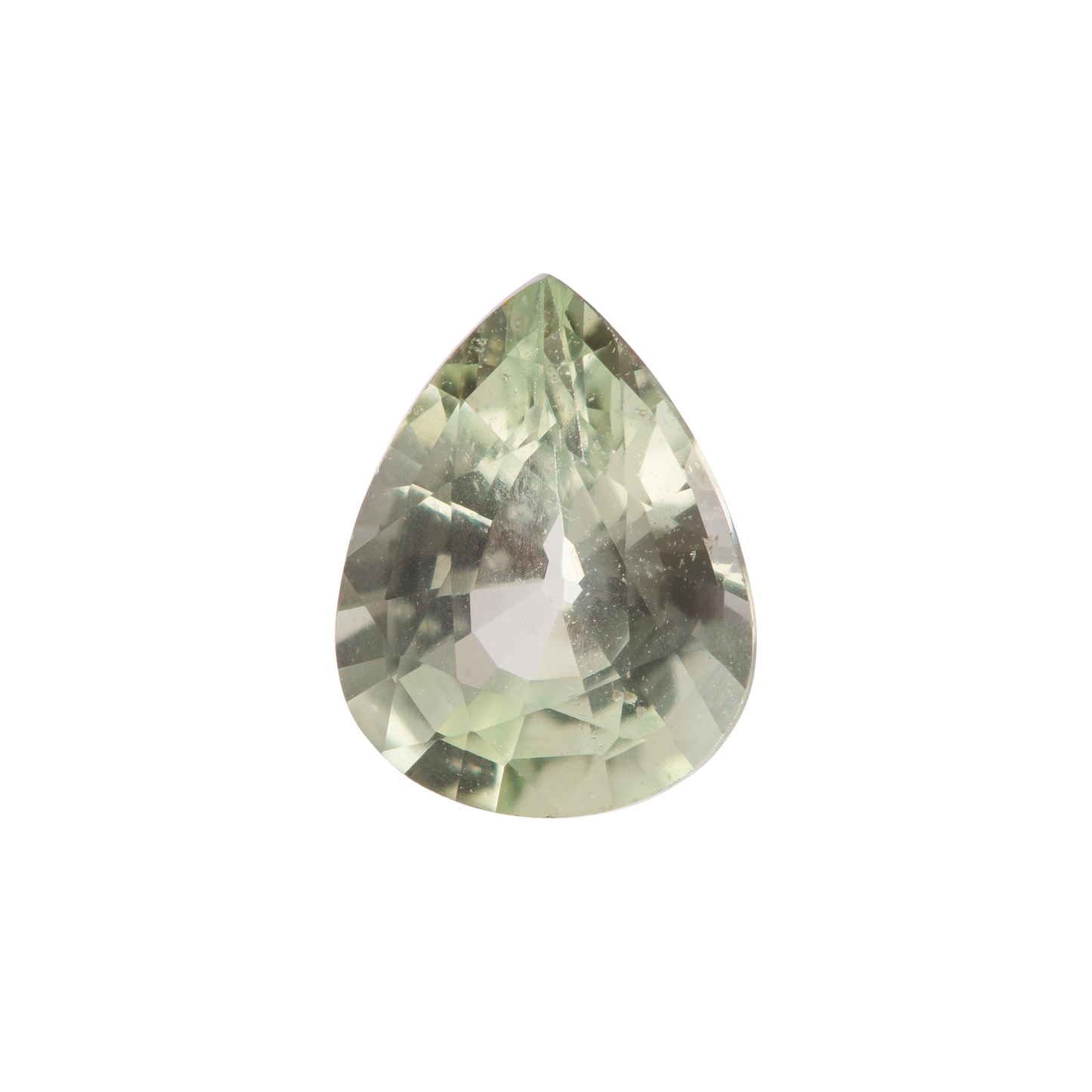 Saphir, Gelb, Tropfen, 1,11 ct., 7,5x5,8 mm