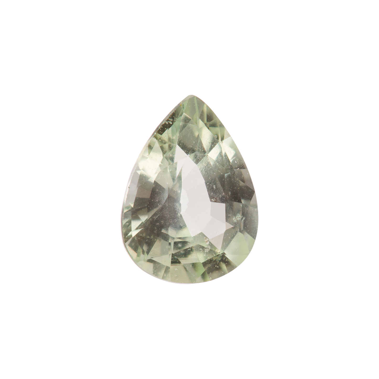 Saphir, Gelb, Tropfen, 1,11 ct., 7,5x5,8 mm