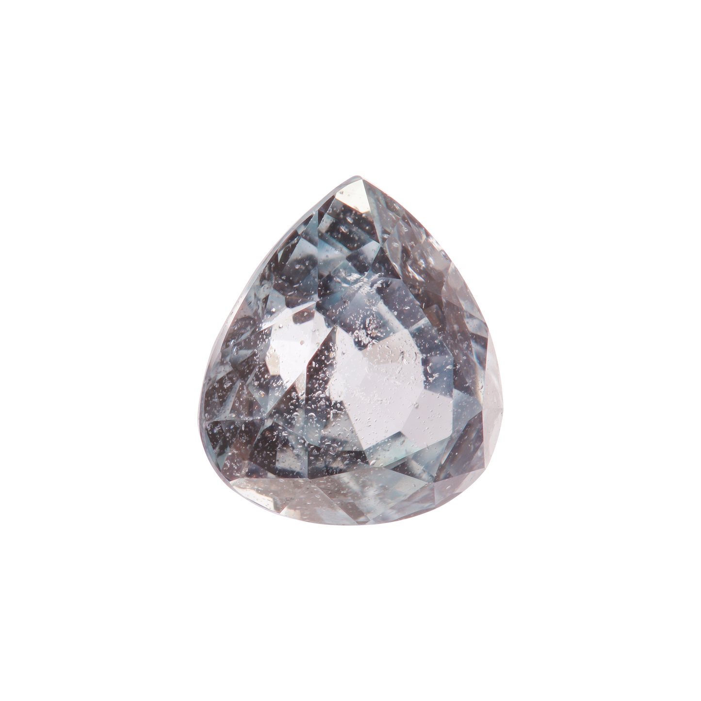 Saphir, Hellblau, Tropfen, 1,04 ct., 6,1x5,6 mm