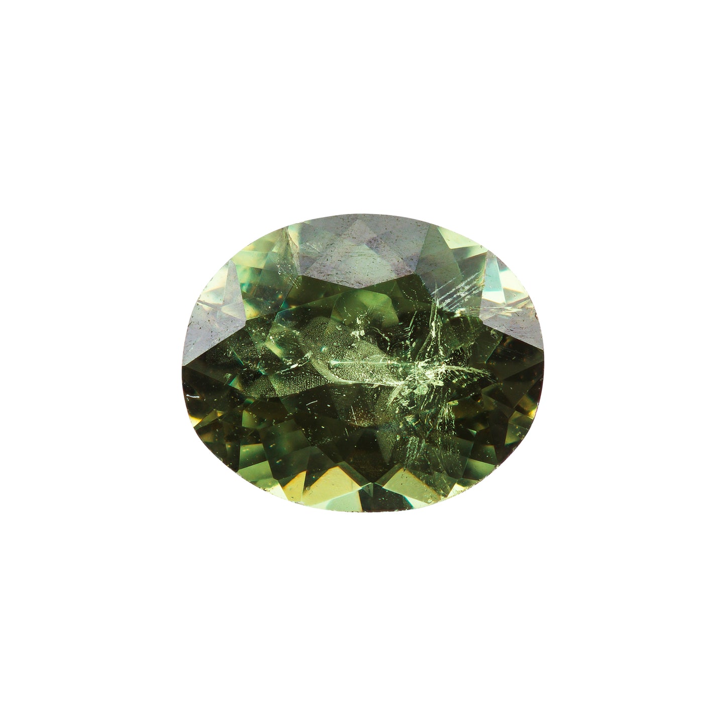 Demantoid, Grün, Oval, 0,51 ct., 5,1x4,0x2,9 mm