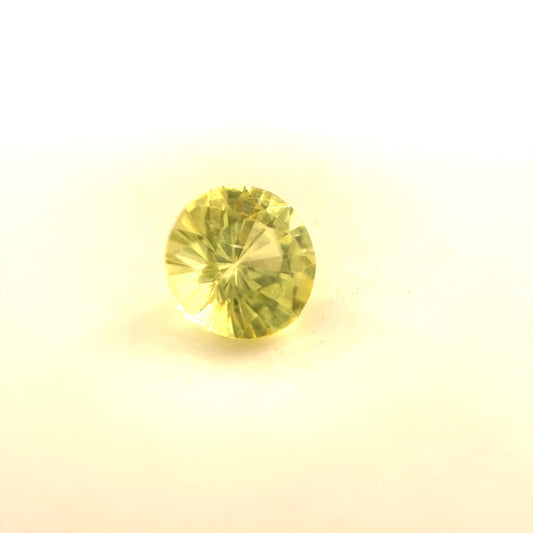 Saphir, Gelb, Rund, 0,36 ct.