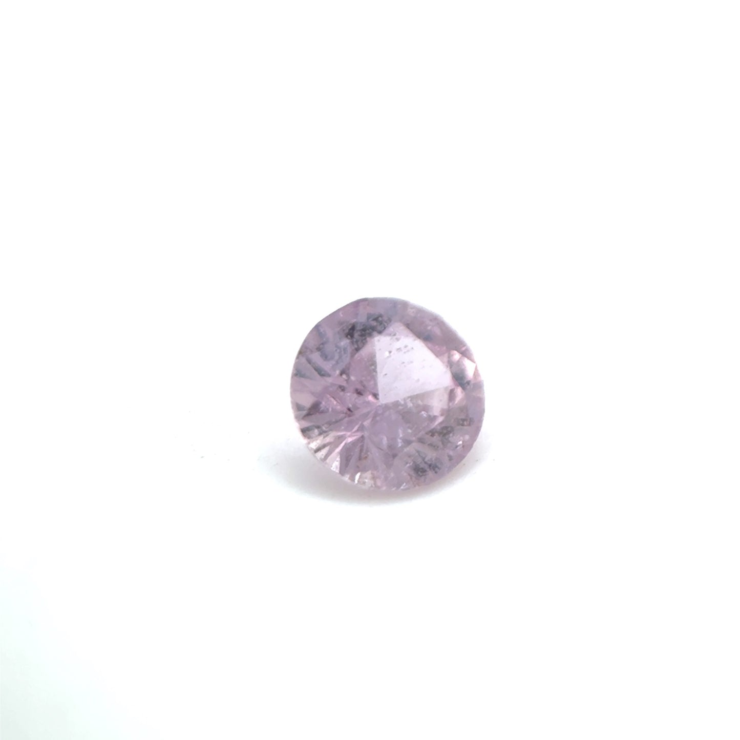 Saphir, Pink, Rund, 0,41 ct.