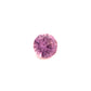 Saphir, Pink, Rund, 0,27 ct.