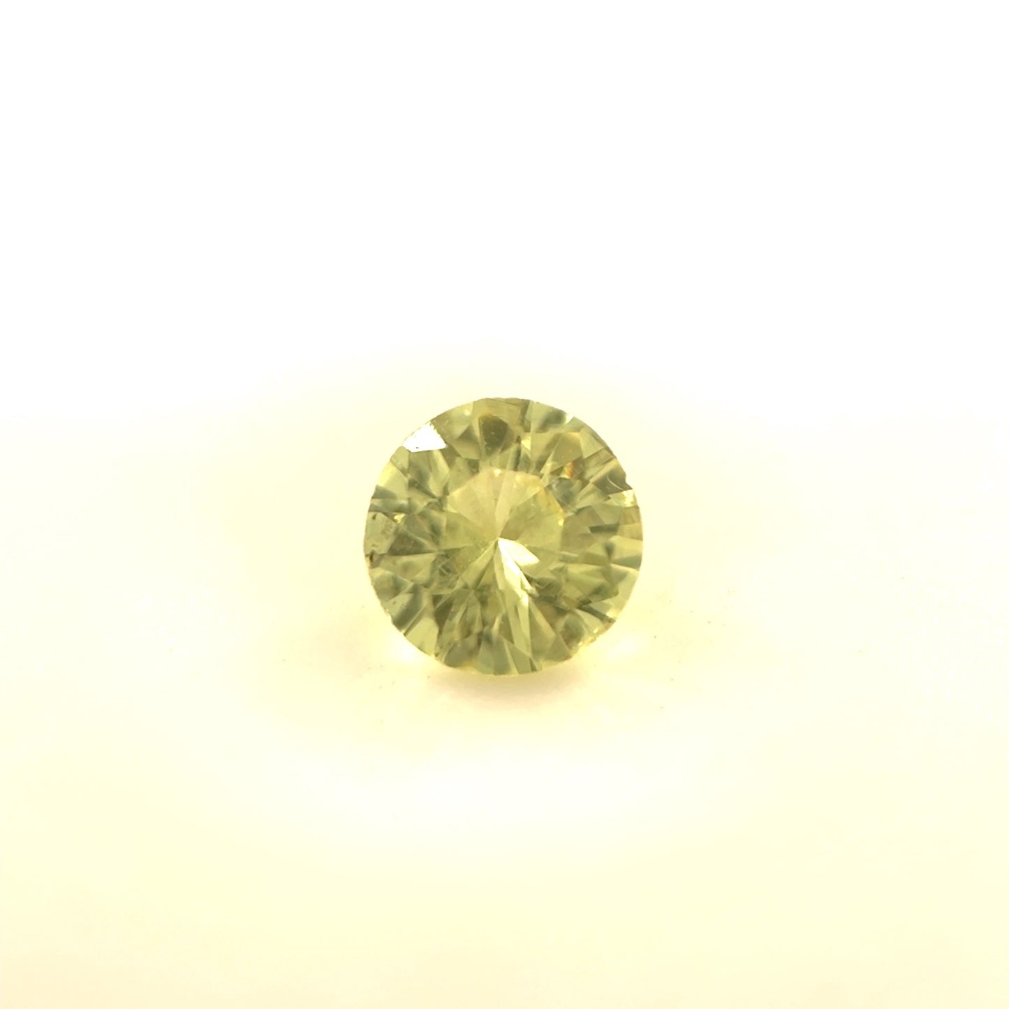 Saphir, Gelb, Rund, 0,26 ct.