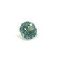 Saphir, Petrol, Rund, 0,71 ct.