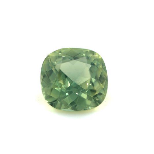 Saphir, Gelb-Grün, Kissen, 0,91 ct.