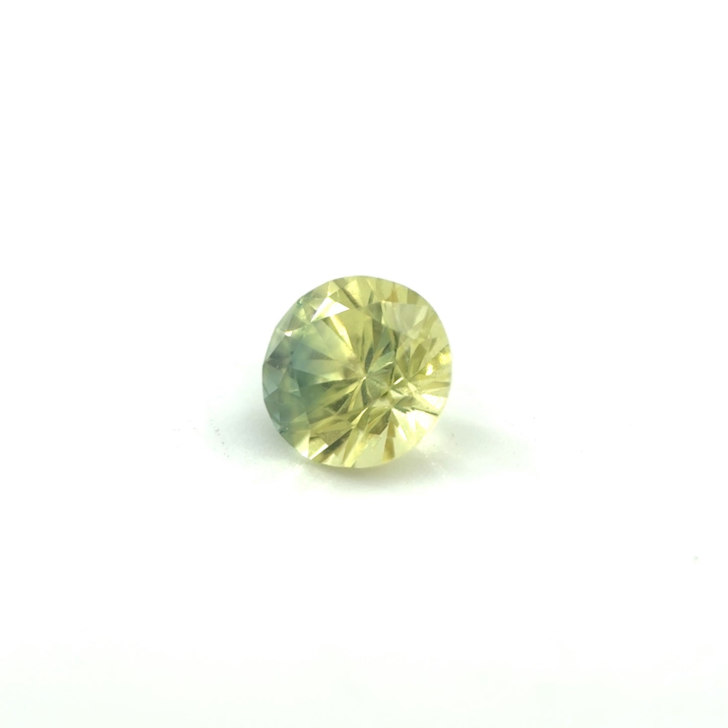 Saphir, Gelb, Rund, 0,48 ct.