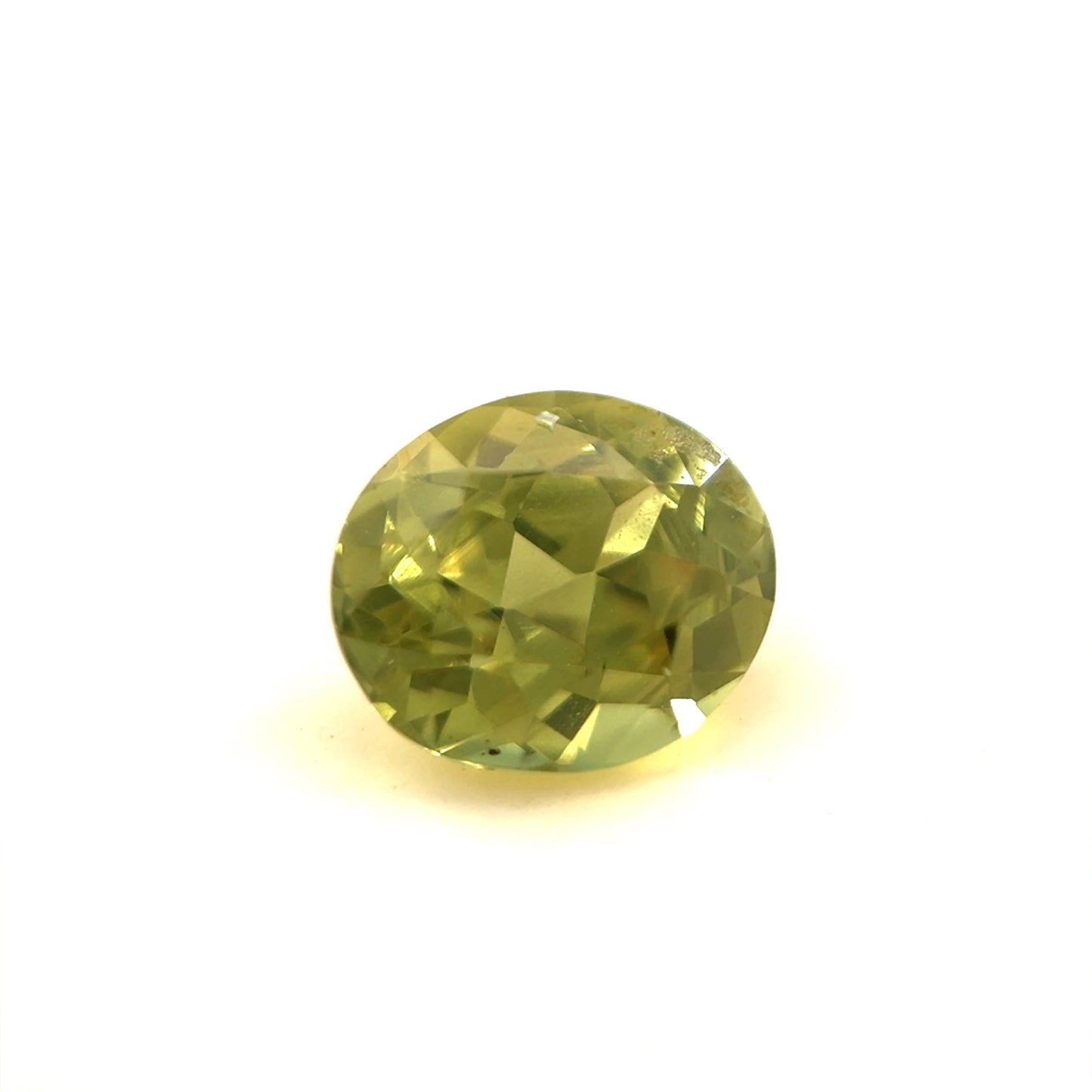 Saphir, Gelb, Oval, 0,78 ct.