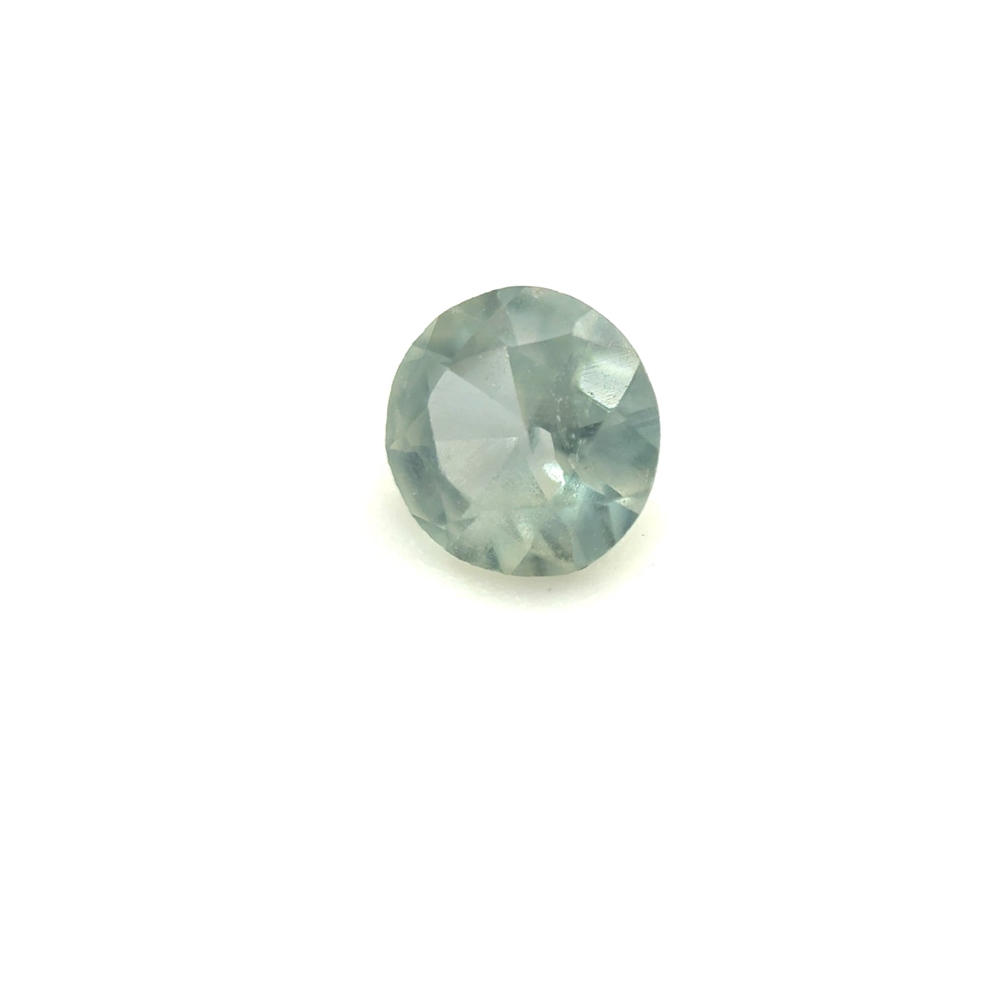 Saphir, Grün, Rund, 0,27 ct., 4,1 mm