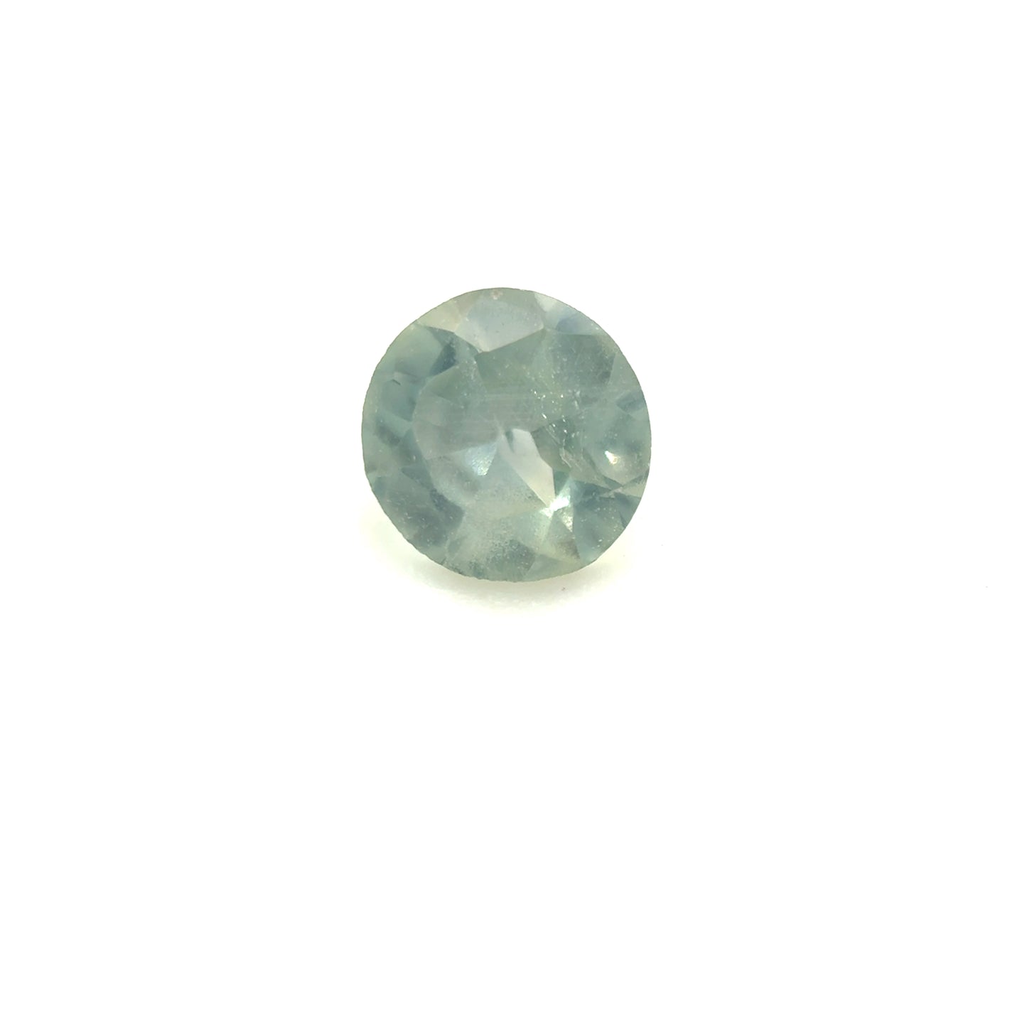 Saphir, Grün, Rund, 0,27 ct., 4,1 mm