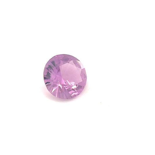 Saphir, Pink, Rund, 0,45 ct, 4,8 mm