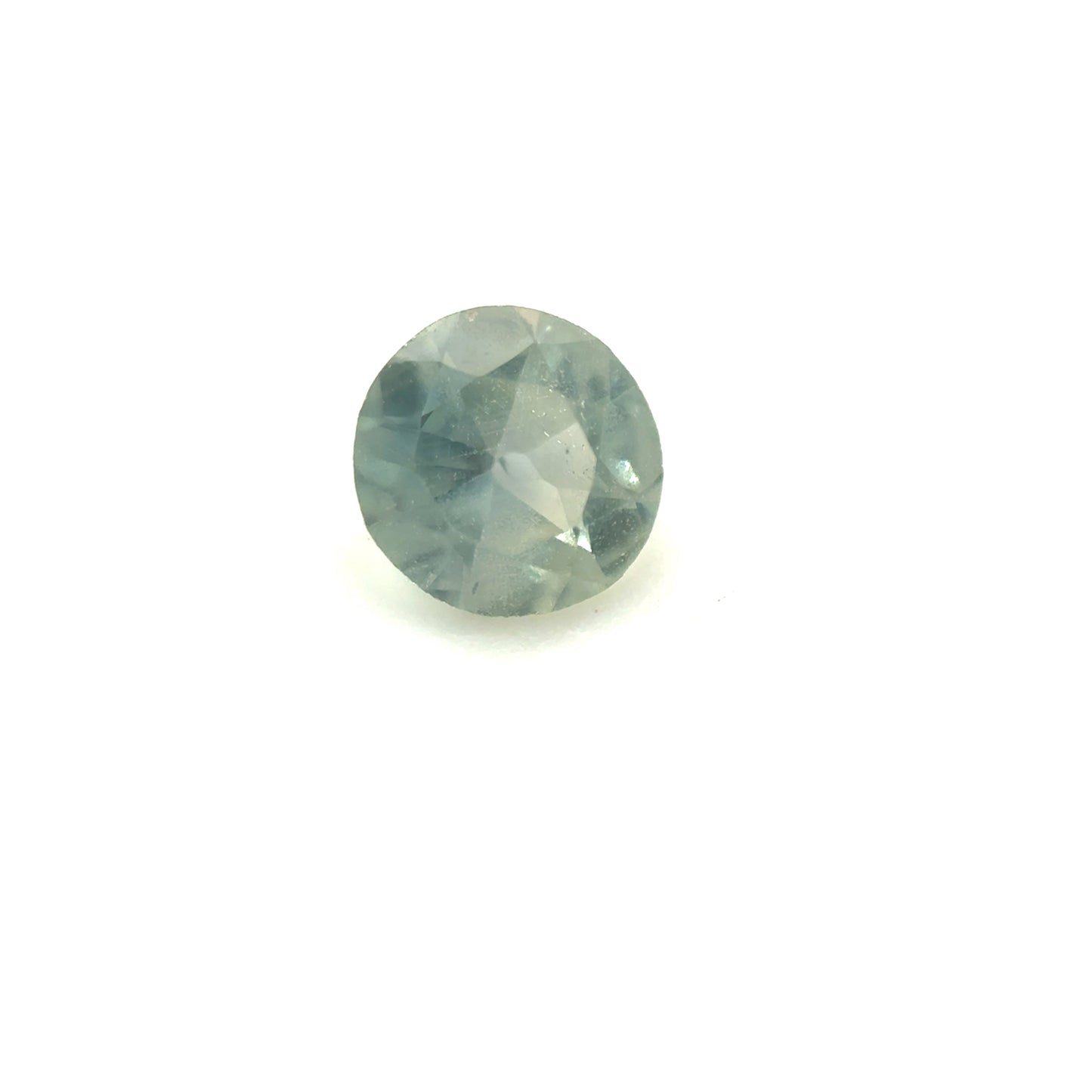 Saphir, Grün, Rund, 0,27 ct., 4,1 mm