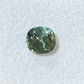 Saphir, Grün, Kissen, 1,12 ct., 5,7x5,5x4,0 mm