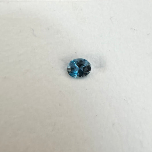 Aquamarin, Blau, Oval, 0,18 ct, 4,3x3,5x2,1 mm