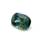 Saphir, Petrol, Kissen, 1,05 ct.