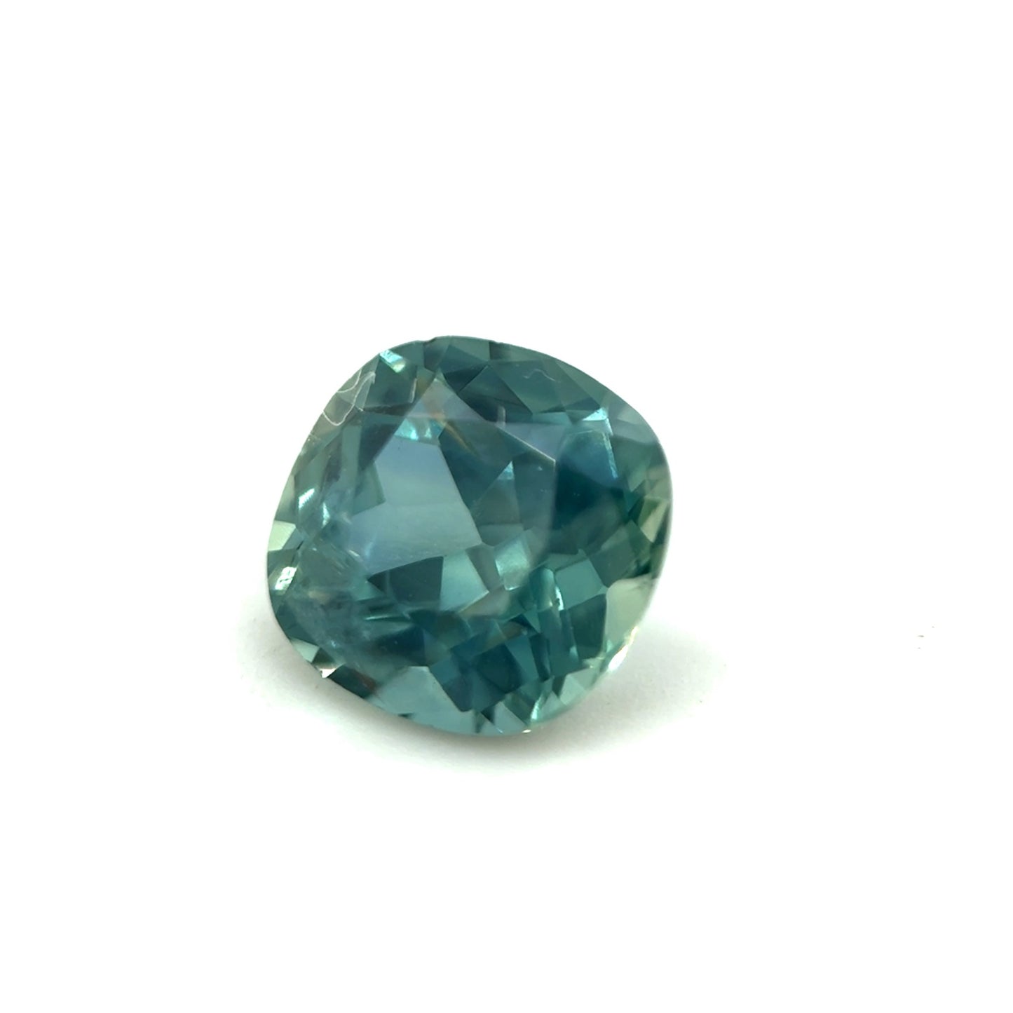 Saphir, Blau, Kissen, 0,83 ct.