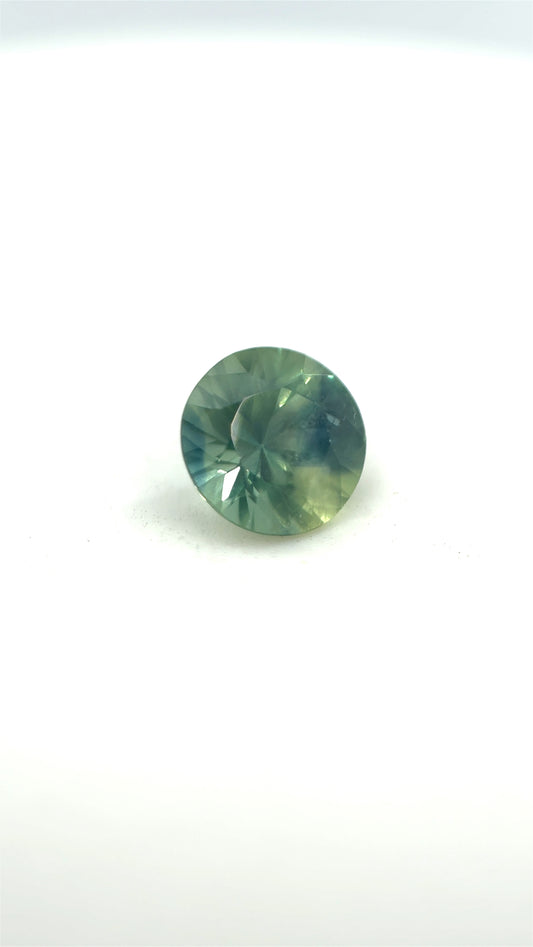 Saphir, Grün - Bicolor, Rund, 1,04 ct. - MIADANA