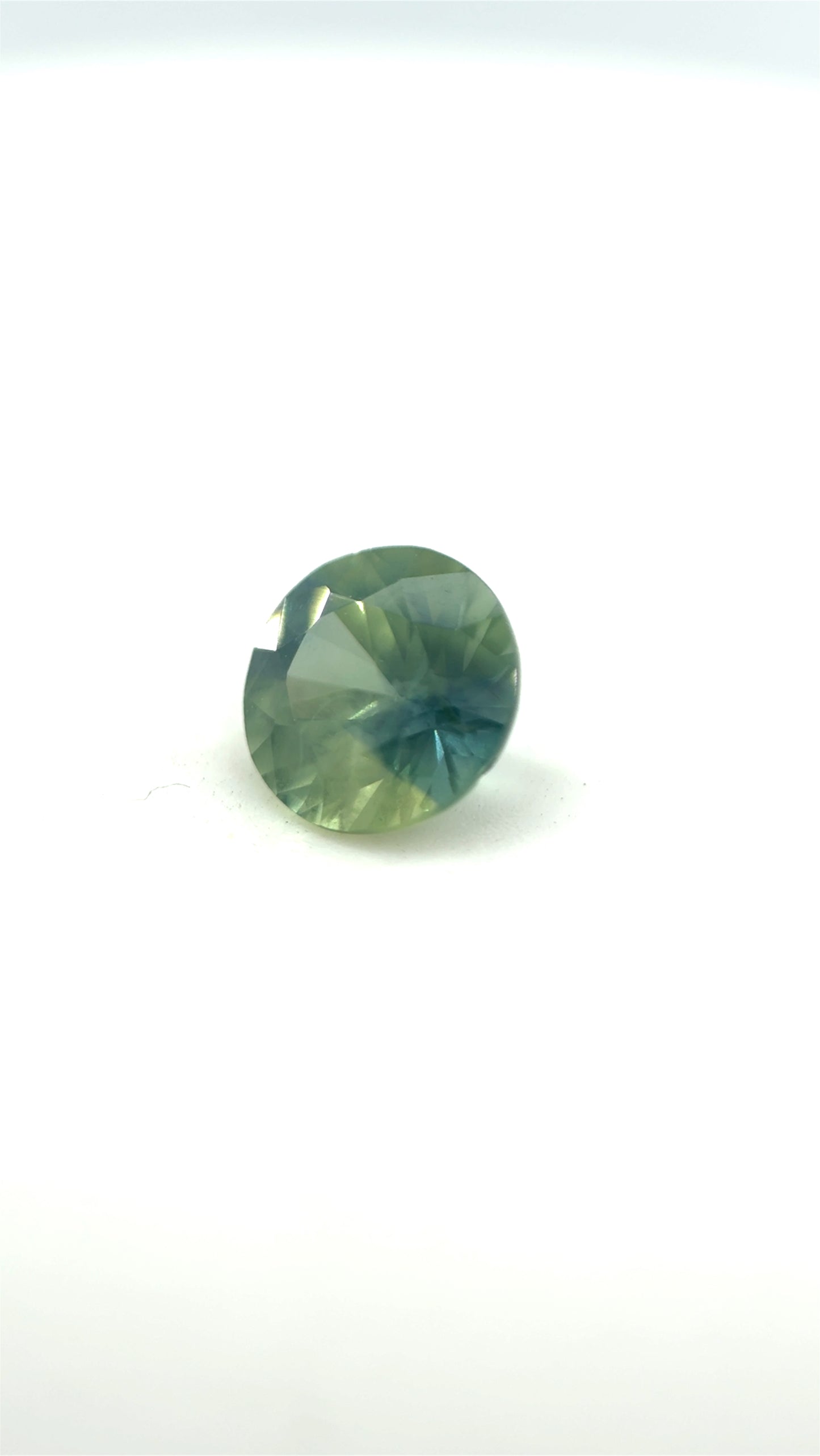 Saphir, Grün - Bicolor, Rund, 1,04 ct. - MIADANA