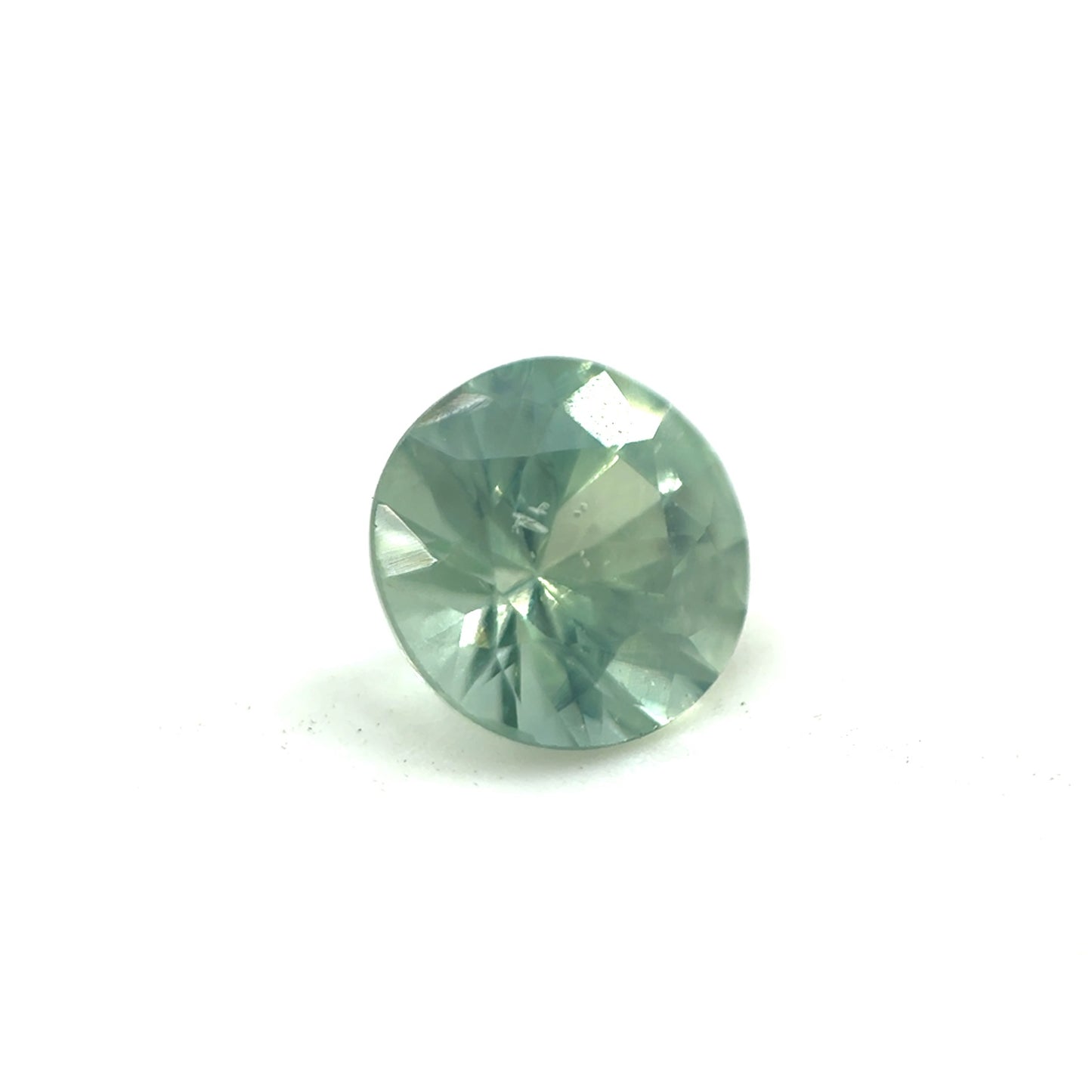 Saphir, Petrol, Rund, 1,02 ct. - MIADANA