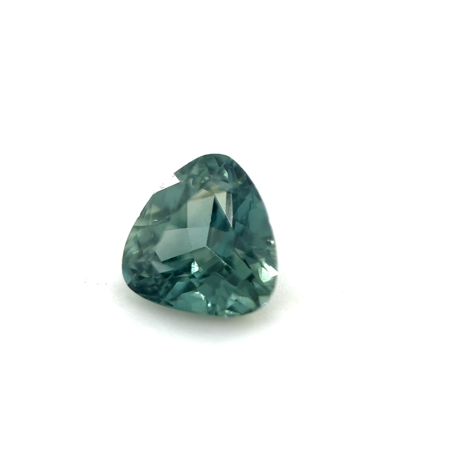 Saphir, Petrol, Trillion, 0,52 ct.