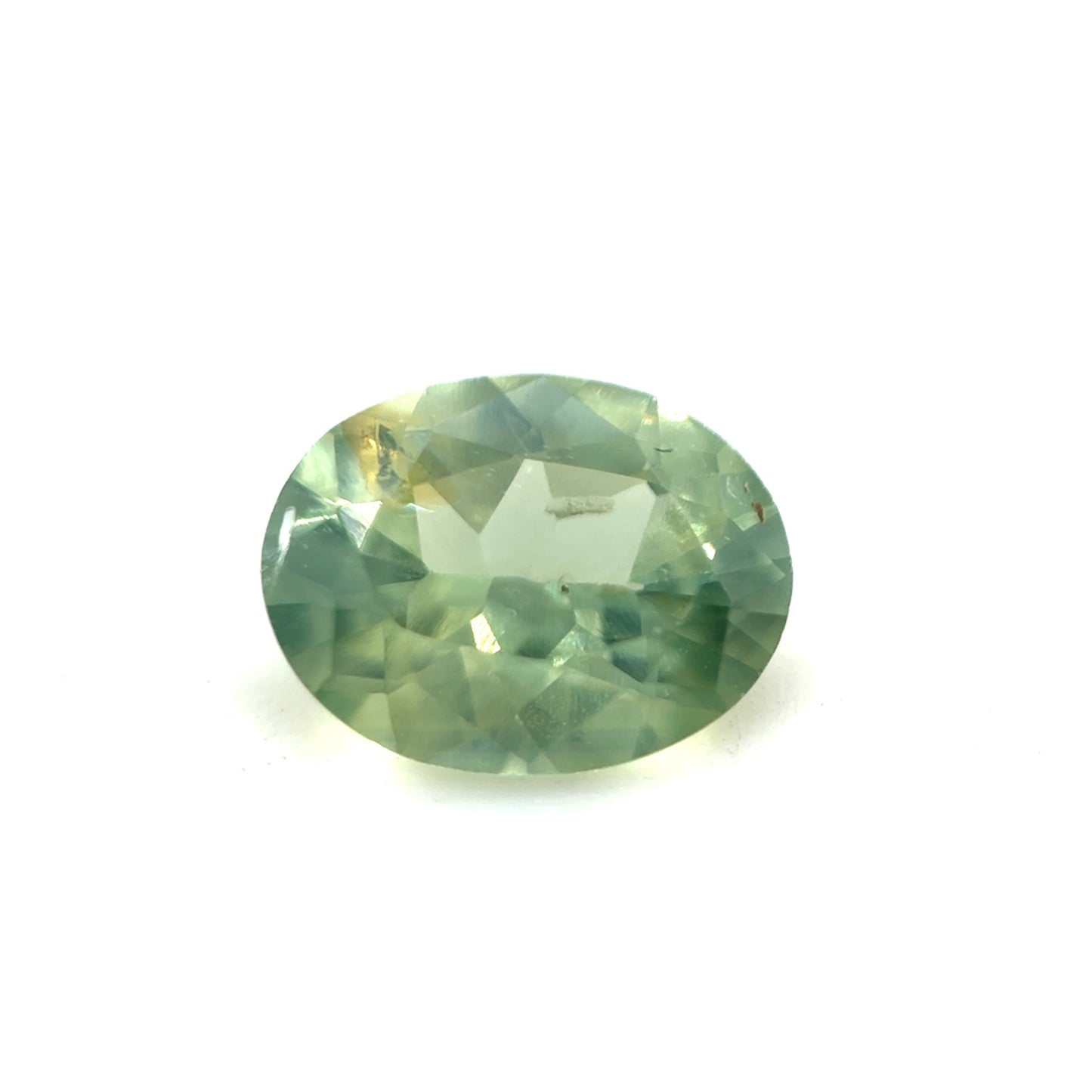 Saphir, Bicolor, Oval, 0,77 ct.