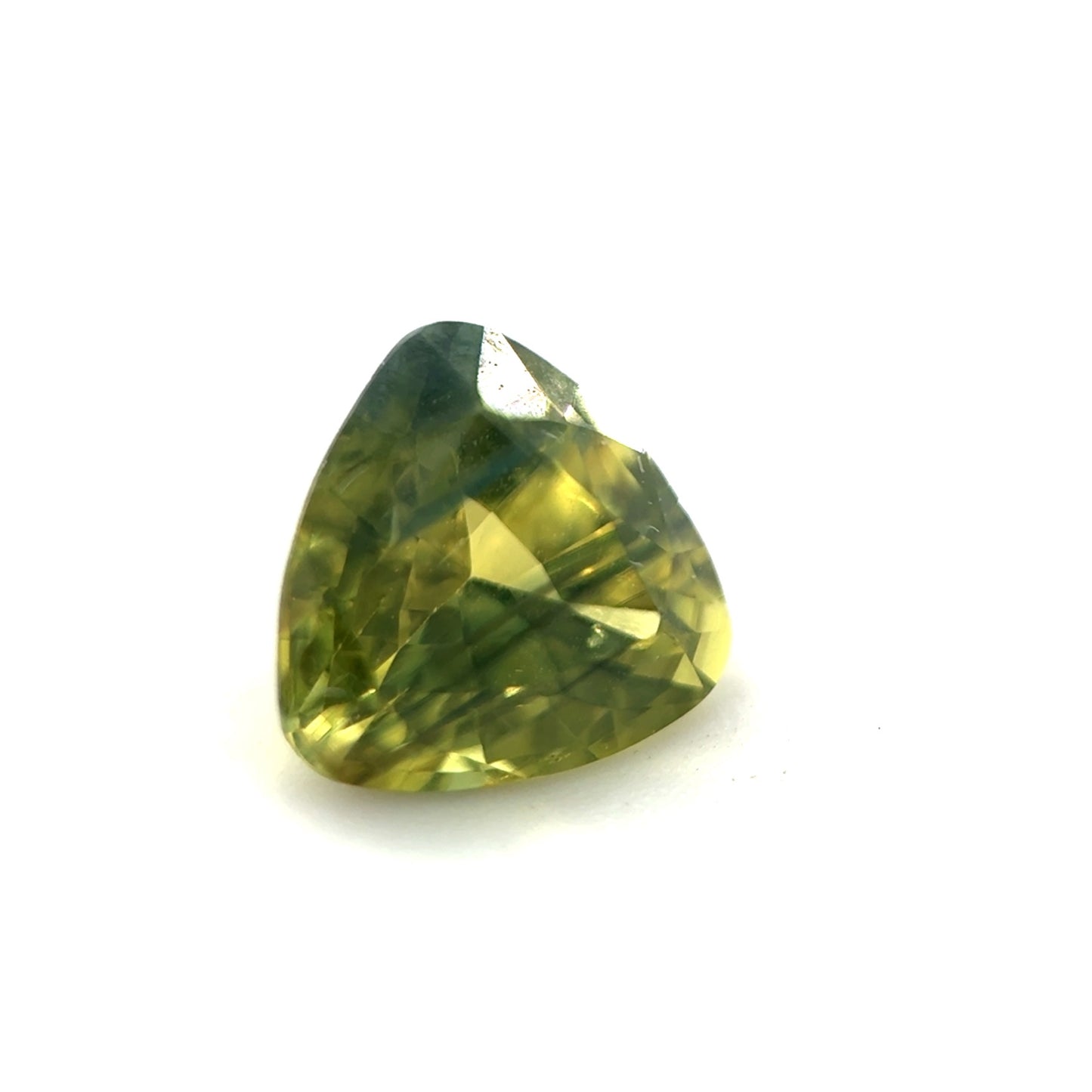 Saphir, Gelb-Bicolor, Trillion, 0,92 ct.