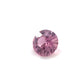 Saphir, Pink, Rund, 0,37 ct.