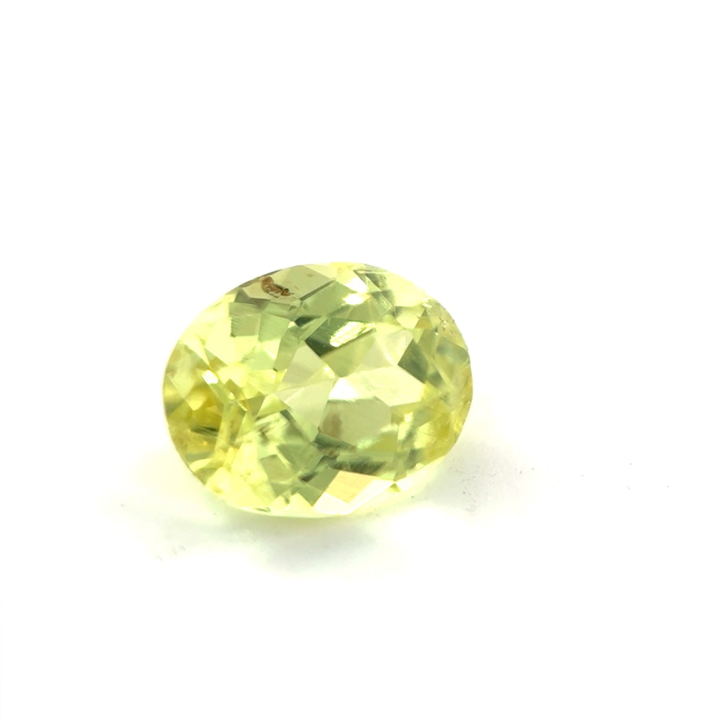 Saphir, Gelb, Oval, 0,77 ct.