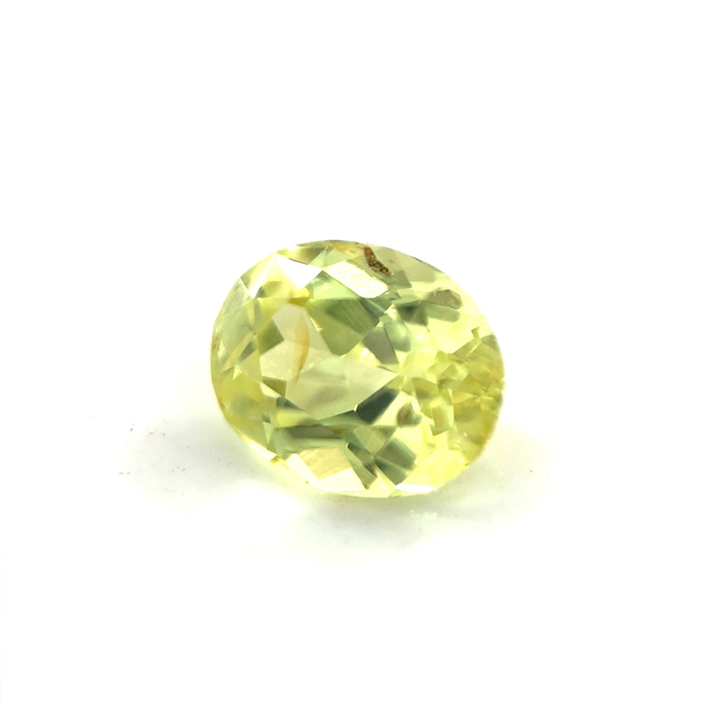 Saphir, Gelb, Oval, 0,77 ct.