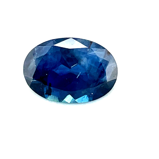 Saphir, blau, oval, 0.48 ct., 5,9x4,1x2,4 mm