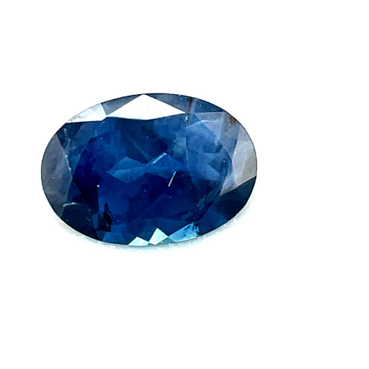 Saphir, blau, oval, 0.48 ct., 5,9x4,1x2,4 mm